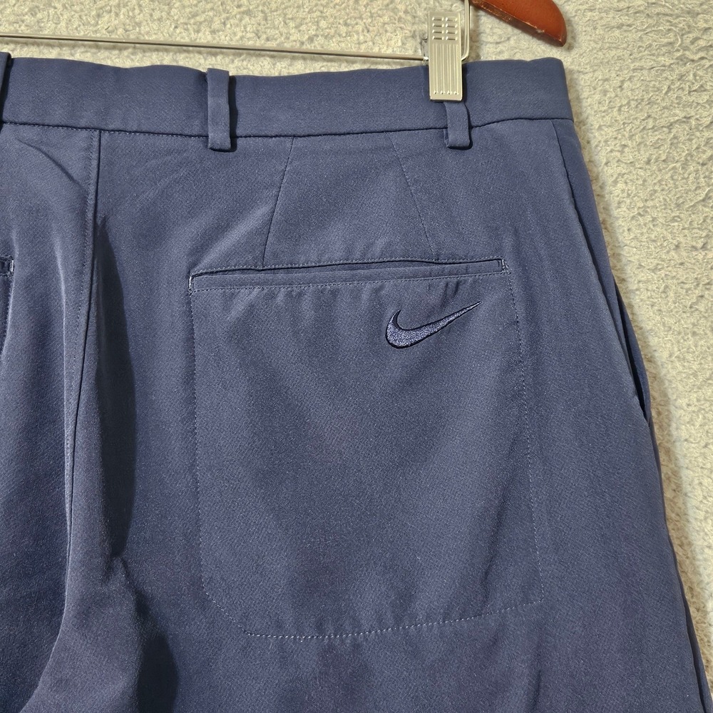 Nike Golf Pants Men's Size 35 x 32 Navy Blue‎ Flex Hybrid Standard Dri Fit